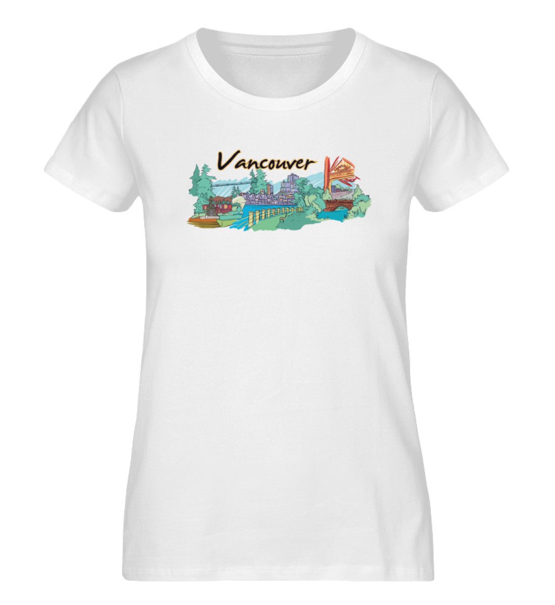 Vancouver - Damen Premium Organic Shirt - AQ.Vogue