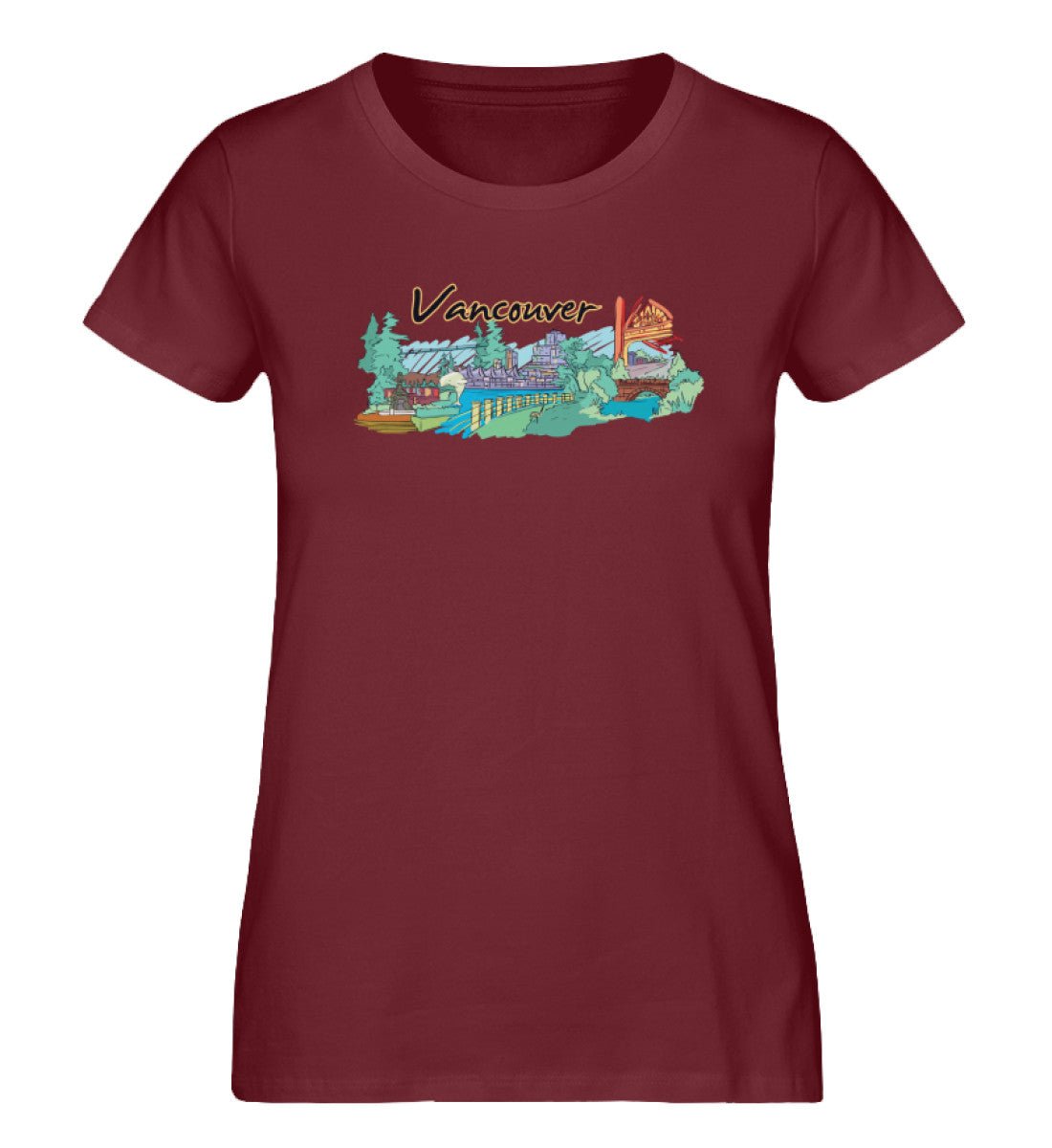 Vancouver - Damen Premium Organic Shirt - AQ.Vogue