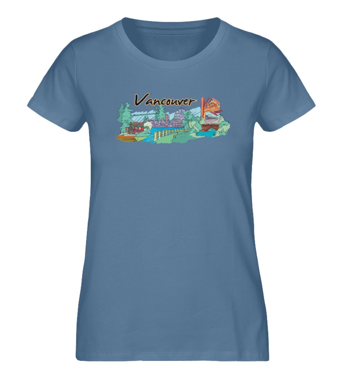 Vancouver - Damen Premium Organic Shirt - AQ.Vogue