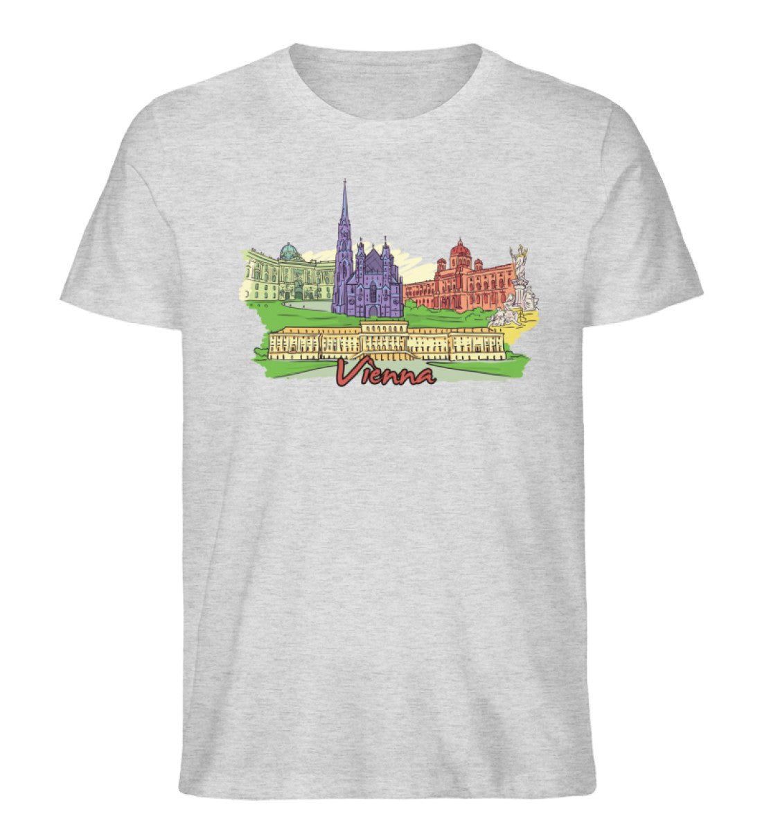 Vienna Tshirt, Austria opera, vienna gift Tshirt - Herren Premium Organic Shirt - AQ.Vogue