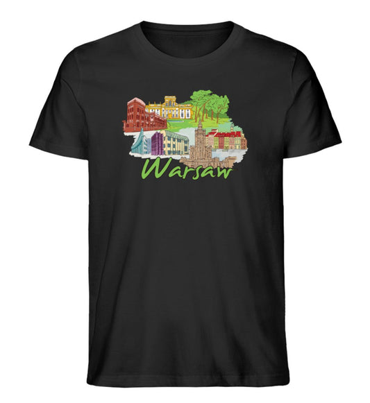 Warschau - Herren Premium Organic Shirt - AQ.Vogue